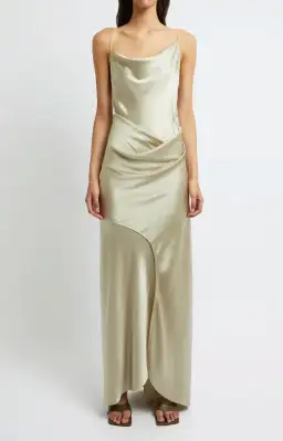 Christopher Esber Verdant Falls Draped Dress - size 6  for rent on The Volte - image 1