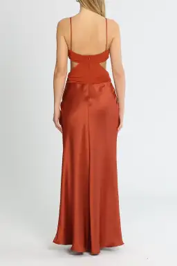 Bec & Bridge Nadia Twist Maxi in Auburn Size 8 for rent on The Volte - image 2