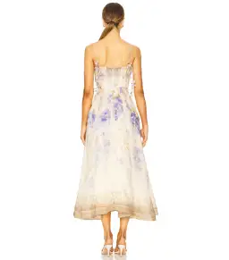 Zimmermann Dawning Picnic Dress Lilac Floral Size 3 / AU 14 for rent on The Volte - image 3