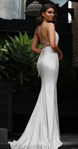 J’adore Carmen Floor Length Gown Size 6 for rent on The Volte - image 2