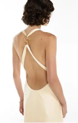 Manning Cartell Charmed Cowl Slip Dress Champagne size 8 for rent on The Volte - image 2