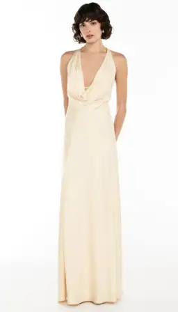 Manning Cartell Charmed Cowl Slip Dress Champagne size 8 for rent on The Volte - image 1