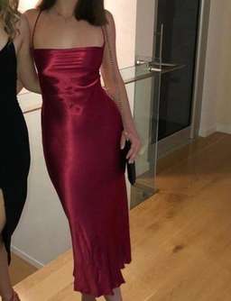 Bec & Bridge Kaia Cowl Midi Dress Plum Size 10 for rent on The Volte - image 4