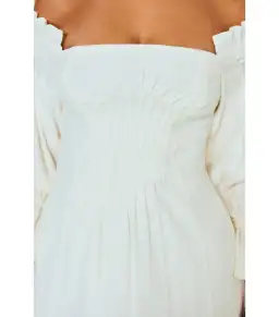 Cult Gaia Ida Midi Dress White Size AU 12 for rent on The Volte - image 3