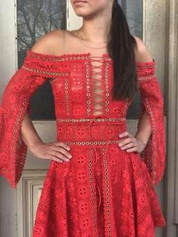 Thurley Folklore Dress size 8 for rent on The Volte - image 1