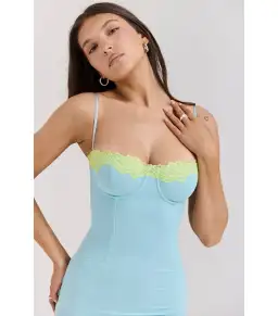 House of CB Aiza Maxi Dress Ocean Blue Size S / AU 8  for rent on The Volte - image 2