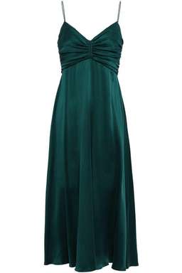 Zimmermann Rouche Slip Dress Green Size 1 / AU 10 for rent on The Volte - image 2