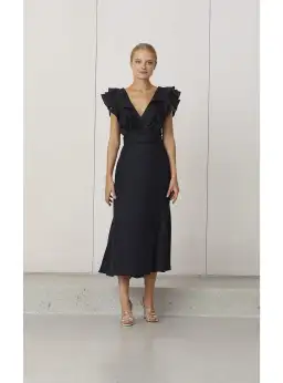 Bec & Bridge Bisou Bisou Dress Black Size AU 6 for rent on The Volte - image 2