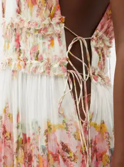 Zimmerman Mae Midi Dress  for rent on The Volte - image 4