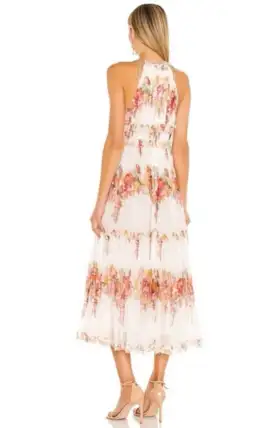 Zimmerman Mae Midi Dress  for rent on The Volte - image 2