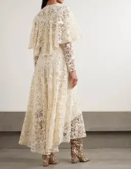 Zimmermann MEMENTO BIRD LACE DRESS, Size 0P/ AU 6 for rent on The Volte - image 2