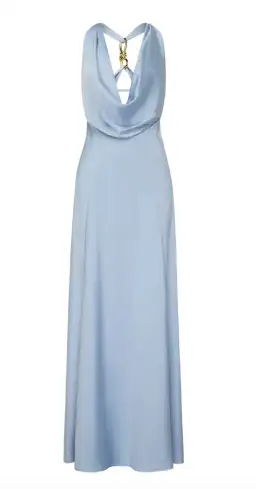 Manning Cartell Charmed Cowl Slip Dress Dove Blue size 10 for rent on The Volte - image 5