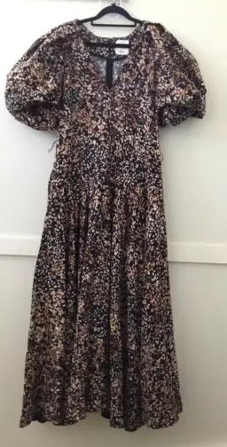 Acler Warner Wild Spot Print Maxi Dress  for rent on The Volte - image 3