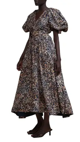 Acler Warner Wild Spot Print Maxi Dress  for rent on The Volte - image 11