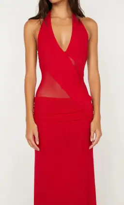 BEC AND BRIDGE DEIJA HALTER MAXI DRESS SIZE 8  for rent on The Volte - image 4