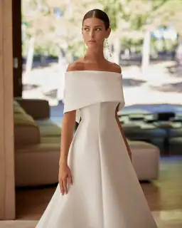 Rosa Clara Model Wedding dress  for rent on The Volte - image 1