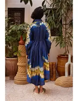 Alemais MARTINE SHIRTDRESS Navy Size 8