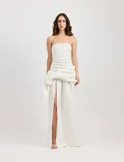 Tojha ANTHENA GOWN Ivory Size 10 for rent on The Volte - image 1