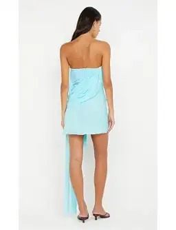 Bec Bridge DANKA STRAPLESS MINI DRESS Blue Size 10