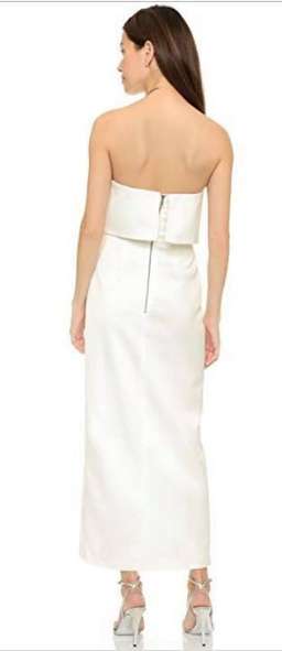 Keepsake Keep Watch Maxi Dress in White size 10