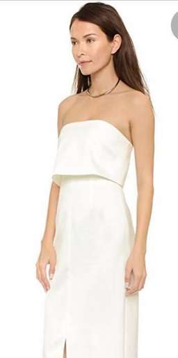 Keepsake Keep Watch Maxi Dress in White size 10