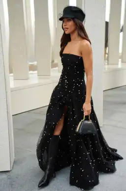 Aje Juniper Gown Black Size 12 for rent on The Volte - image 2