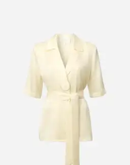 Viktoria And Woods Chorus Shirt And Pilot Pants Set Butter Yellow Size 0 / AU 6 for rent on The Volte - image 2