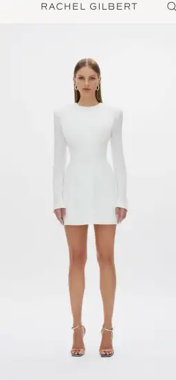 Rachel Gilbert Dover Sleeve Mini Size 12 for rent on The Volte - image 1