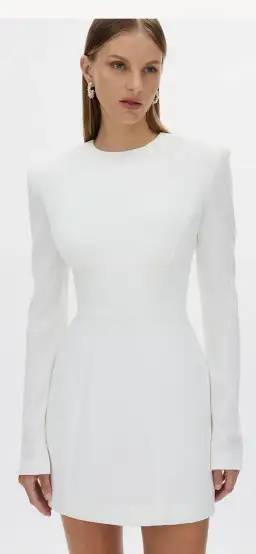 Rachel Gilbert Dover Sleeve Mini Size 12 for rent on The Volte - image 2