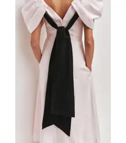 Aje Bisou Midi Dress Pastel pink Size 8 for rent on The Volte - image 3