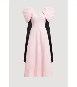 Aje Bisou Midi Dress Pastel pink Size 8 for rent on The Volte - image 5