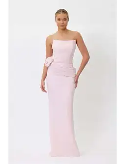 Bianca Bridgett ILLIYANA MAXI DRESS Pink Size 12 for rent on The Volte - image 1