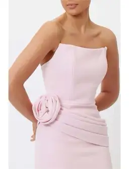 Bianca Bridgett ILLIYANA MAXI DRESS Pink Size 12 for rent on The Volte - image 3