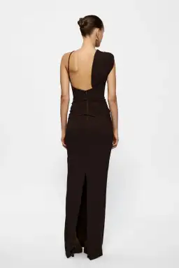 Effie Kats, Geer Gown. Coffee. Size S-  8.  for rent on The Volte - image 4