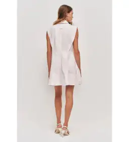 Aje Sacha Mini Dress Pastel Pink Size AU 10 for rent on The Volte - image 5