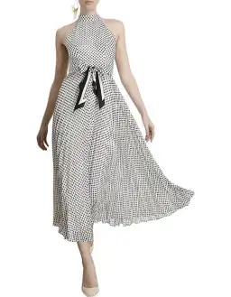 Zimmermann Super Eight Picnic Dress Polka With Scarf Size 3 AU 12-14 for rent on The Volte - image 1