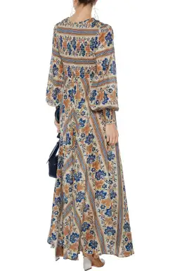 Zimmermann Castile Shirred Bodice Dress Size 0 AU 8 for rent on The Volte - image 3