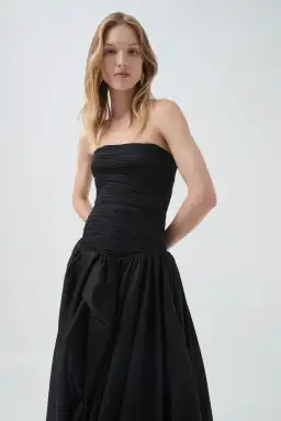 Aje Violette Bubble Hem Maxi Dress Size 8  for rent on The Volte - image 4