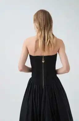 Aje Violette Bubble Hem Maxi Dress Size 8  for rent on The Volte - image 3