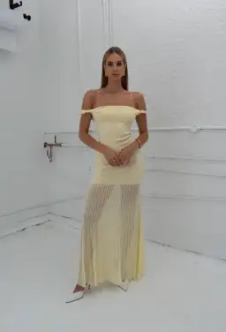 Sir Elia Off Shoulder Twist Dress- 3 for rent on The Volte - image 4