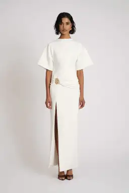 ELIYA THE LABEL Aldo Dress | White for rent on The Volte - image 1