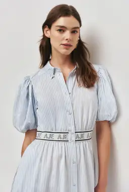 AJE Harling Logo Midi Dress 8 for rent on The Volte - image 2