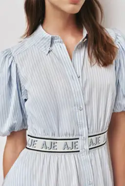 AJE Harling Logo Midi Dress 10 for rent on The Volte - image 4