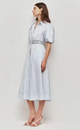 AJE Harling Logo Midi Dress 10 for rent on The Volte - image 3