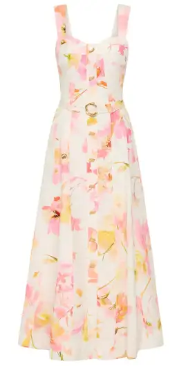 Aje Zarie Midi Dress size 8 for rent on The Volte - image 4