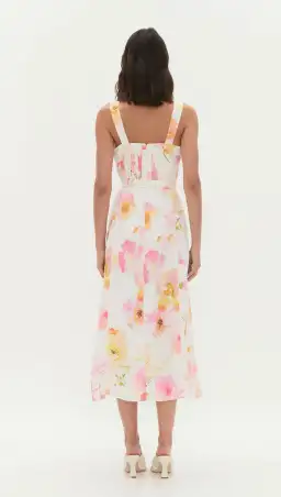 Aje Zarie Midi Dress size 8 for rent on The Volte - image 2