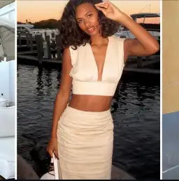 Arcina Ori Carmen Top and Skirt Set Size 8 / Small  for rent on The Volte - image 3