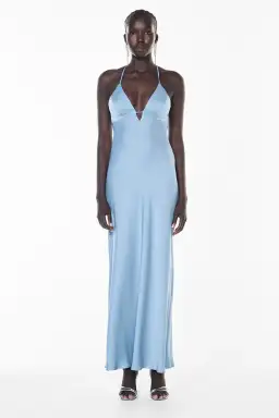 Manning Cartell Time To Shine Slip Dress Powder blue Size 6 for rent on The Volte - image 1