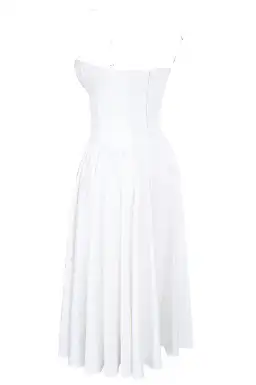 House of CB Samaria White Corset Midi Dress Size L+ Bigger Cup Size (D-E) for rent on The Volte - image 14