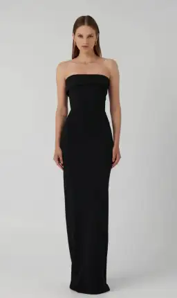 Effie Kats- Monroe Gown- Black- Size S-8  for rent on The Volte - image 1